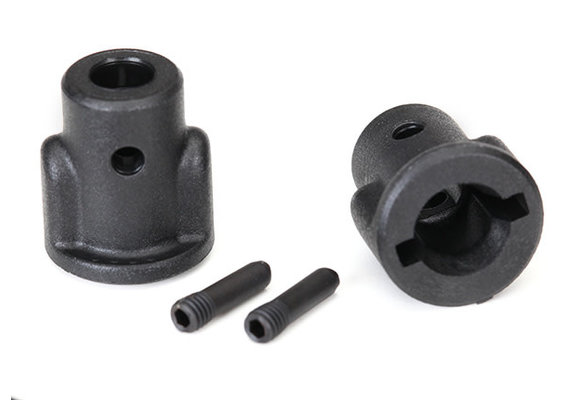 Traxxas Drive cups, inner (2)/ screw pins (2)
