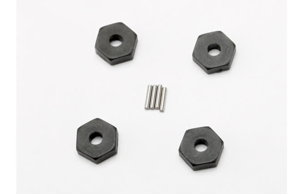 Wheel Hubs Hex (4),1/16 SLH, E-Revo