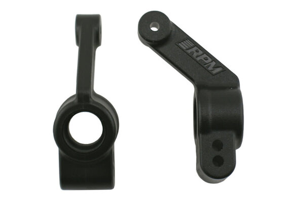 RPM Rear Bearing Carriers, Black: SLH 4x4,ST 4x4,Rally