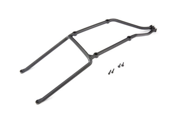 Body support, rear/ 3x15mm CS (2) / 3x15mm flat-head machine (2) (fits X-Maxx )