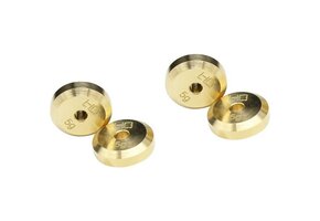 +4mm Steel Axles BRASS WEIGHT SCX24