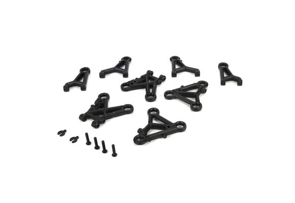 Suspension Arm Set FR/RR Upper & Lower: V100 LOS234040