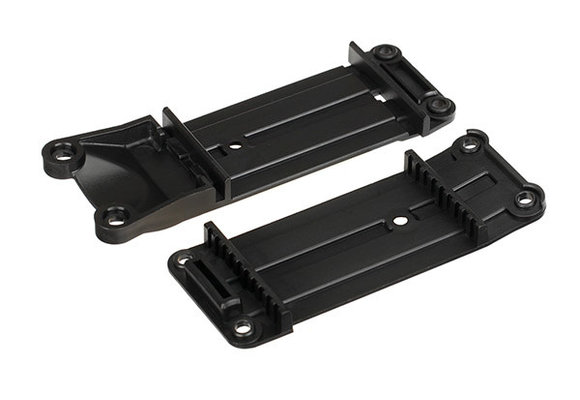 Traxxas 7716 Mount, tie bar, front (1)/ rear (1)