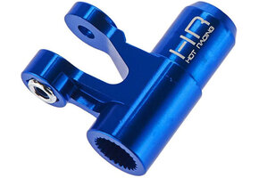 Hot Racing Aluminum Steering Servo Horn Arm (Blue): X-Maxx