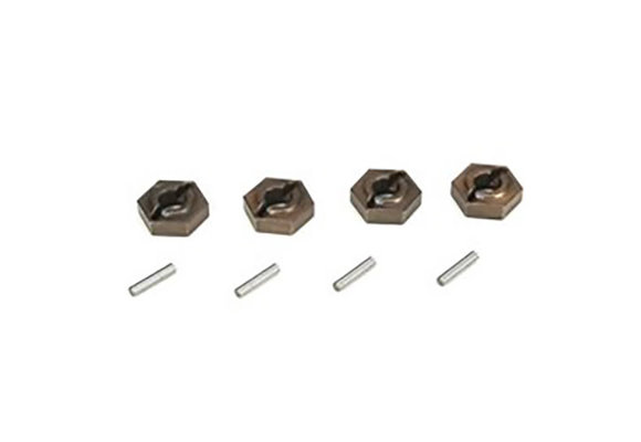 Losi Wheel Hex (4) w/Pins: TEN-SCTE