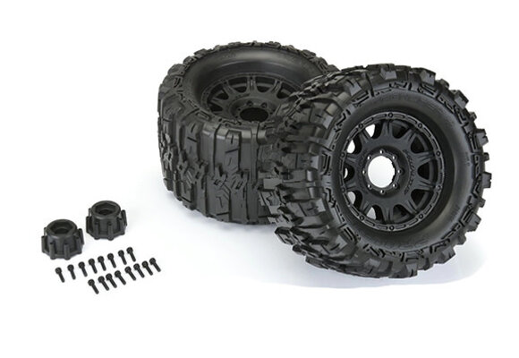 Proline Racing Trencher HP 3.8" Belted MTD Raid 8x32 17mm MT F/R
