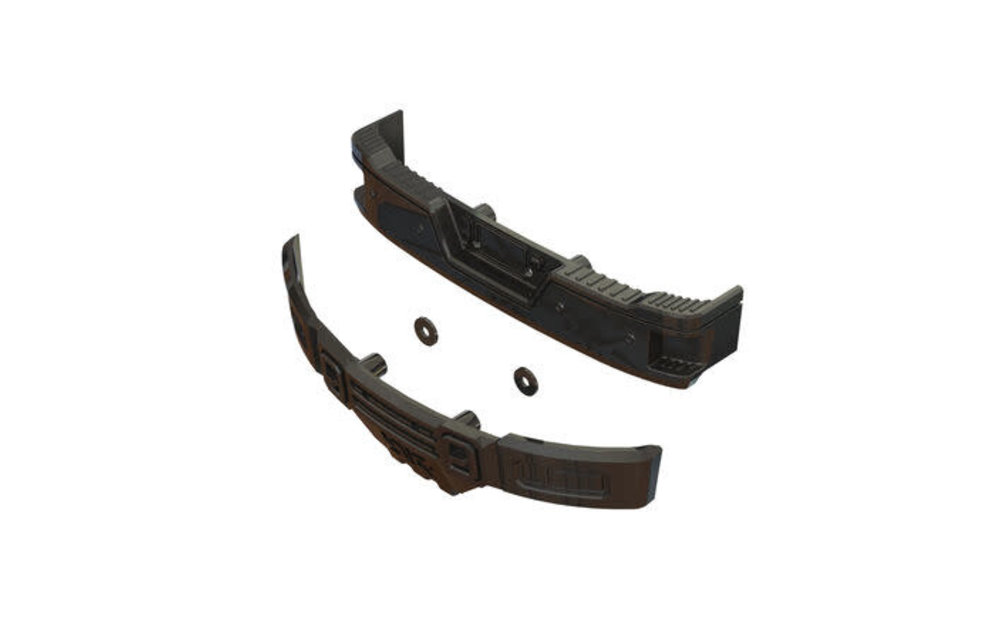ARA320461 Bumper Set (Black Chrome)