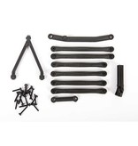 Axial Suspension Links, Long Wheel Base 133.7mm: SCX24