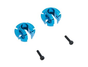 Axial AX31431 Aluminum Shock Spring Retainer 12mm Blue