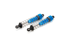 ECX Fr/Rr Shocks Assembled Aluminum(2):1/18 4WDTemper