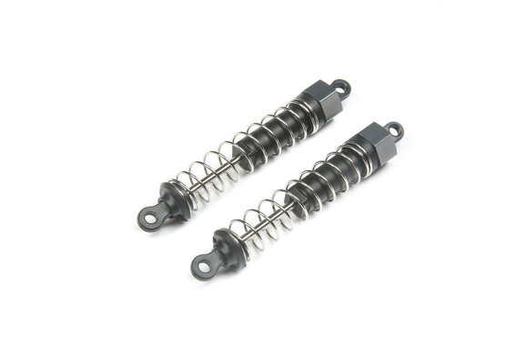 ECX FR/RR Shocks Assembled (2): 1:18 Temper Gen 2