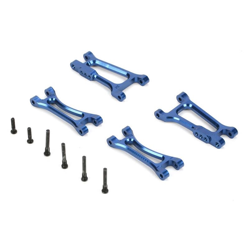 Rear Arm Set, Aluminum: Micro 4WD SCT,Rally,Truggy