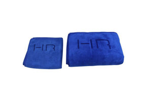 Hot Racing 90cm x 60cm Plus 30cm x 30cm Pit towel set