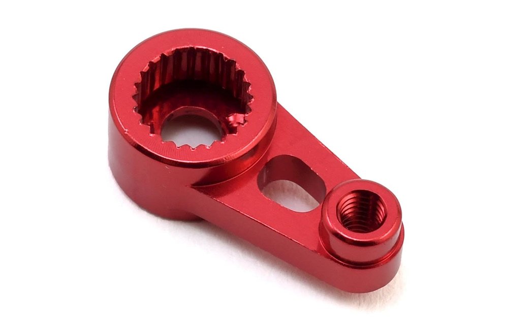 Aluminum Servo Horn 24T 1/16 Traxxas Red