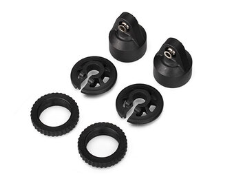 Traxxas 7764 Shock caps, GTX shocks/ spring perch/ adjusters/ 2.5x14mm CS (2) (for 2 shocks)