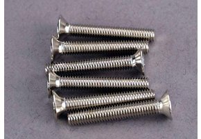 Traxxas Screws, 3x20mm countersunk machine screws (6) TRA2590