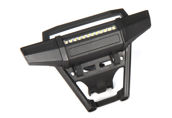 Traxxas Bumper, front (with LED lights) (replacement for #9035 front bumper)