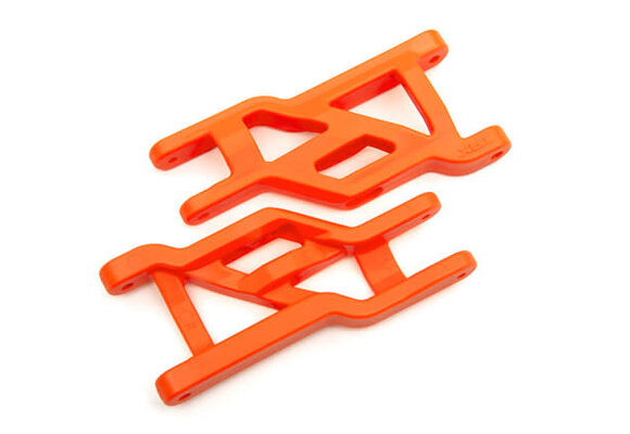 Suspension arms, orange, front, heavy duty (2) TRA3631T