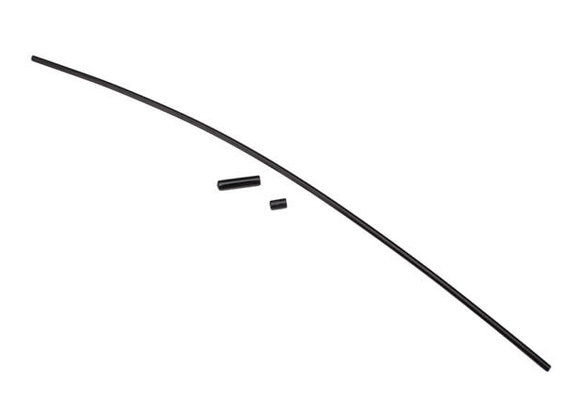 Traxxas Antenna Tube, Black w/Cap