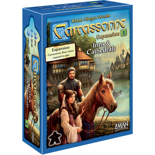 Carcassonne Exp 1: Inns & Cathedrals