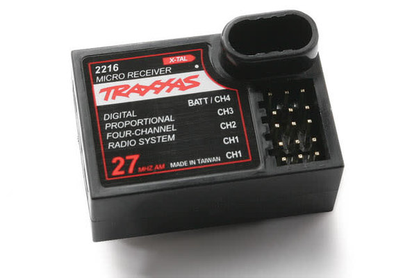 Traxxas Receiver, Micro, 4-channel: EM