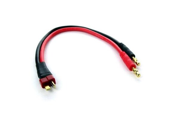 Deans Charging adapter w/ banana plugs