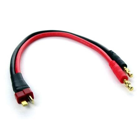 Deans Charging adapter w/ banana plugs