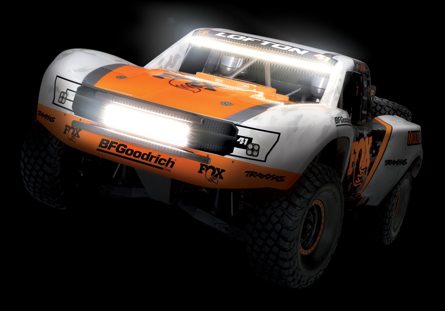 Unlimited Desert Racer Fox Orange TRA85086-4-FOX