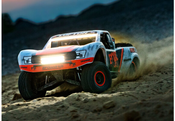 Traxxas Unlimited Desert Racer : 4WD Electric Race Truck with TQi Traxxas Link Enabled 2.4GHz Radio System and Traxxas Stability Management (TSM)