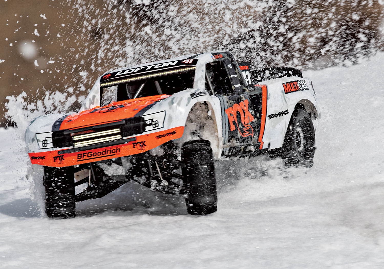 Unlimited Desert Racer Fox Orange TRA85086-4-FOX