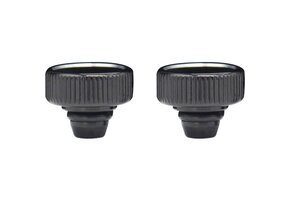 Hot Racing Battery Strap Thumb Nuts B5 B5M B6 Black HRARCSB126M01