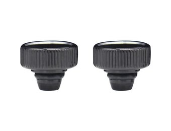 Hot Racing Battery Strap Thumb Nuts B5 B5M B6 Black HRARCSB126M01