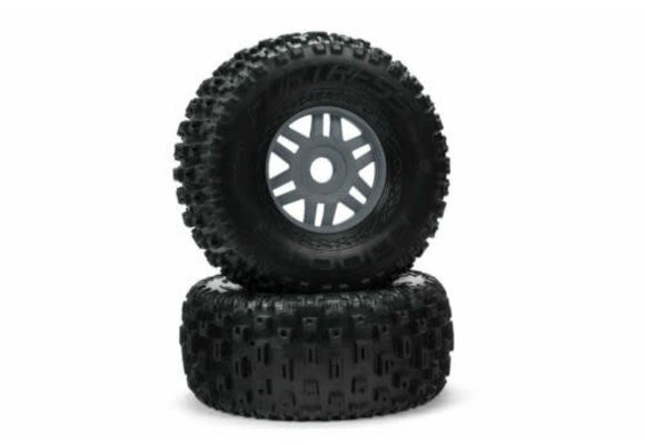 Arrma DBOOTS 'Fortress' Tire Set Glued (Grey) (2pcs) ARA550069