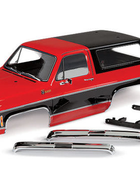 Traxxas Traxxas Body, Chevrolet Blazer (1979), complete (red) TRA8130R