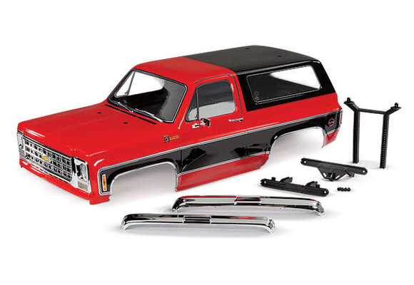 Traxxas Body, Chevrolet Blazer (1979), complete (red) TRA8130R