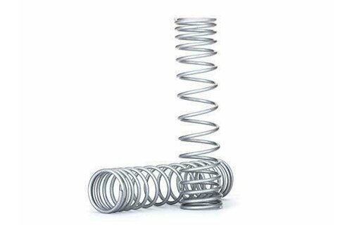 Spring, shock, front (silver) (GTR) TRA8444X