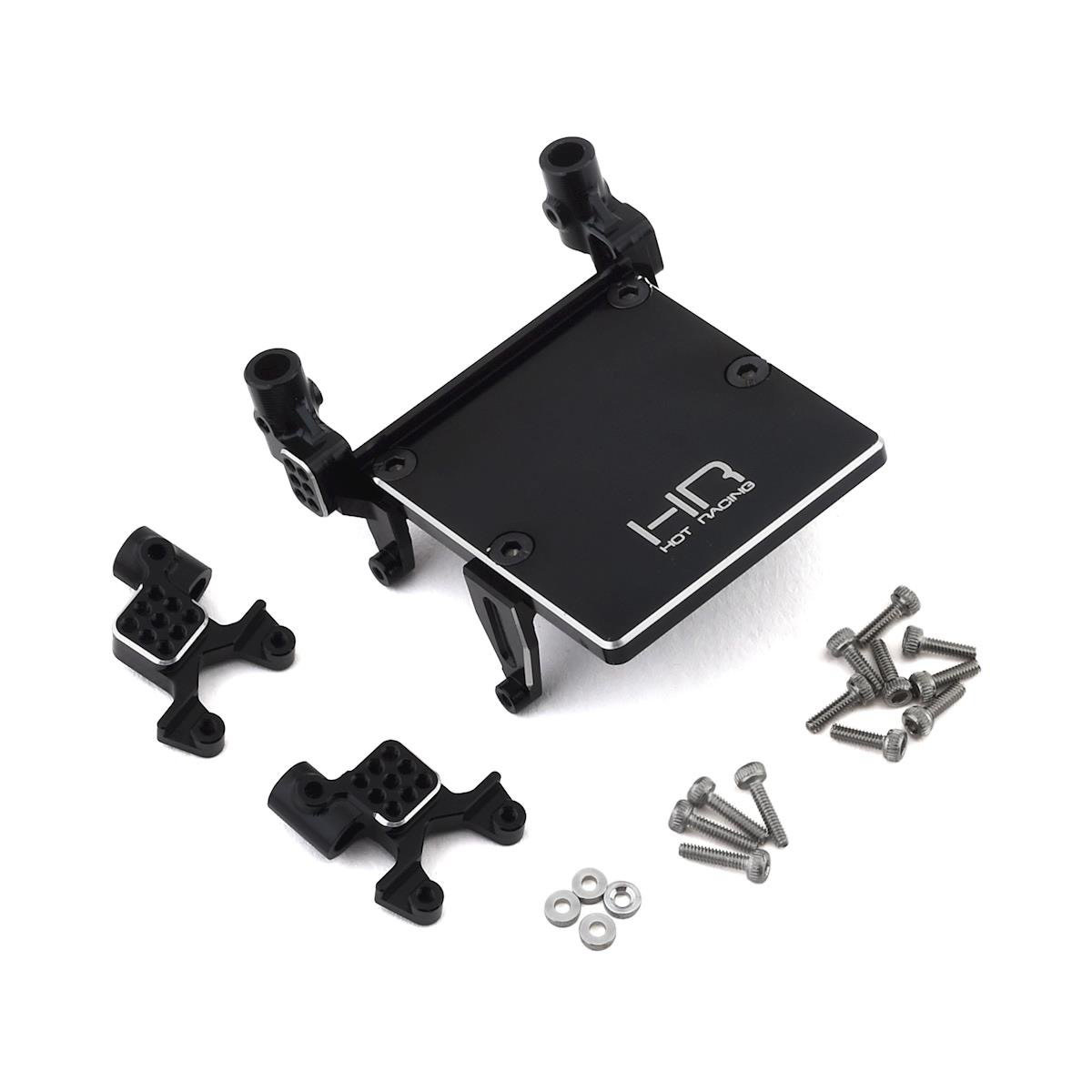 Aluminum Front & Rear Adjustable Shock Towers-SCX24