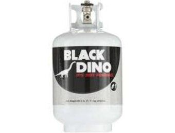 Black Dino 1/10 RC Scale Aluminum Propane Tank