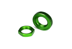 Traxxas Green Anodized Aluminum Servo Saver Nuts TRA8345G