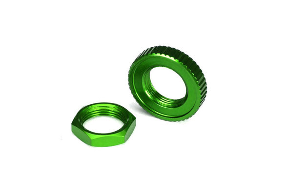 Traxxas Green Anodized Aluminum Servo Saver Nuts TRA8345G