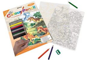 Dinosaur's Day Pencil by Number