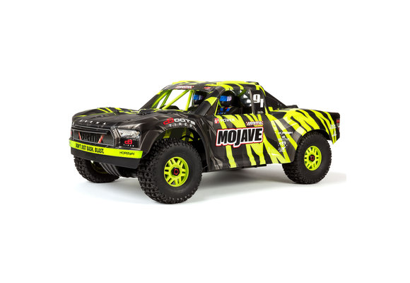 Arrma MOJAVE 6S 1/7 V2 4WD BLX Desert Truck with Spektrum Firma RTR, Green/Black ARA7604V2T1