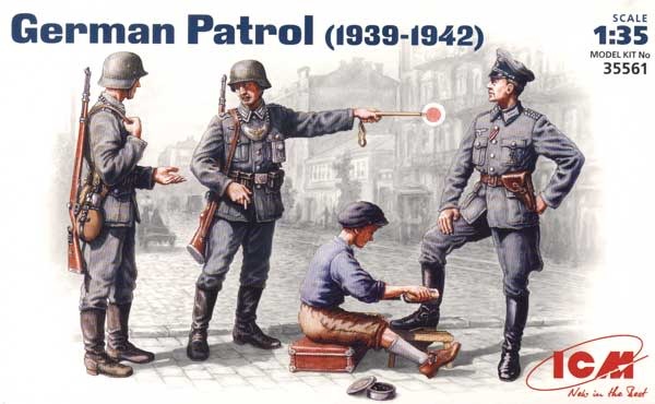 35561 1/35 German Patrol '39-'42 (4)   ICMS5561