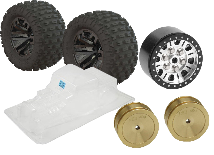 RC Wheels, Tires & Bodies