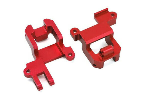 CNC MACH ALUM FRONT SHOCK TOWE,TRX-4 RED