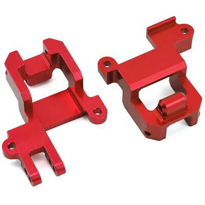 CNC MACH ALUM FRONT SHOCK TOWE,TRX-4 RED