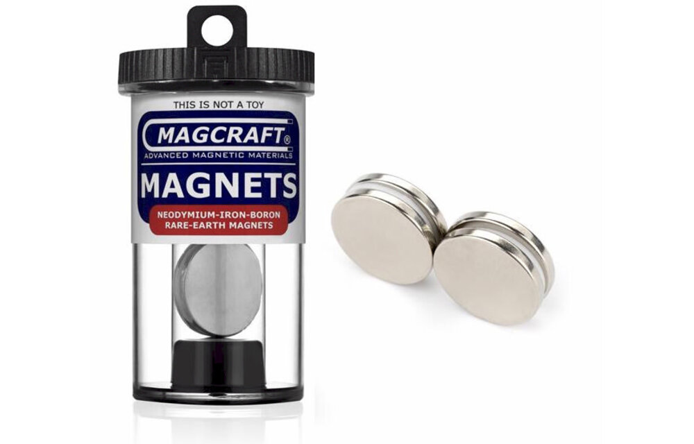 Magnet large Disc,Pack 4