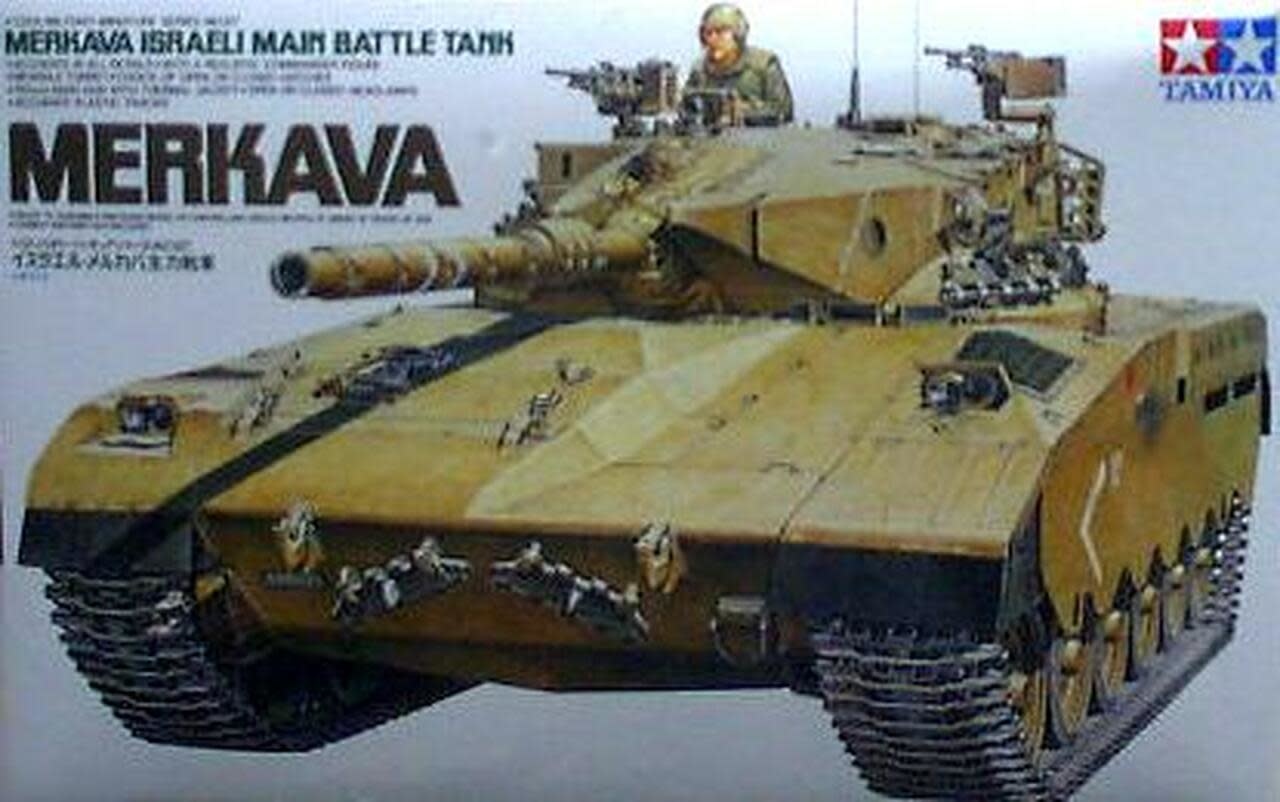1/35 Merkava Israeli Main, Battle Tank Plastic Model Kit TAM-35127