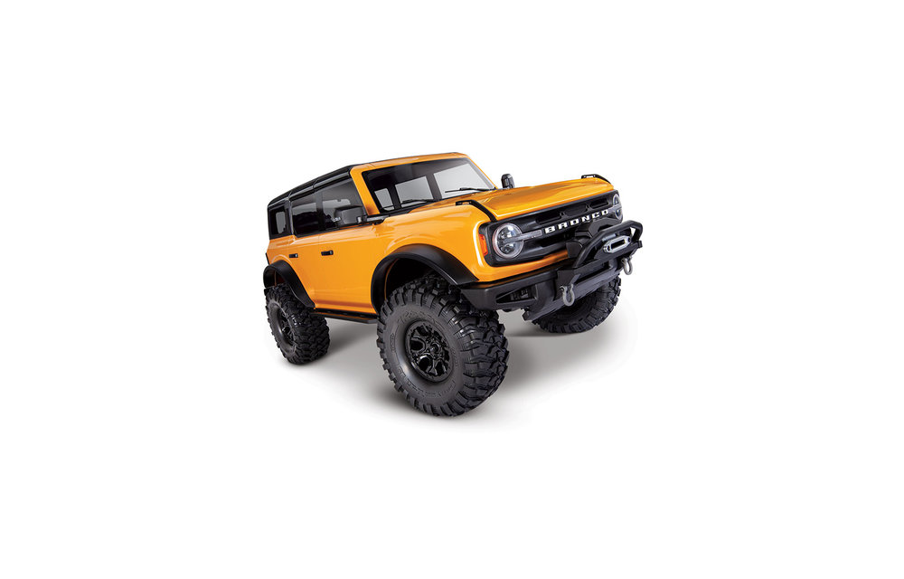 Traxxas Trx-4 Scale And Trail� Crawler With 2021 Ford� Bronco Body: Cyber  Orange 92076-4-ORG 