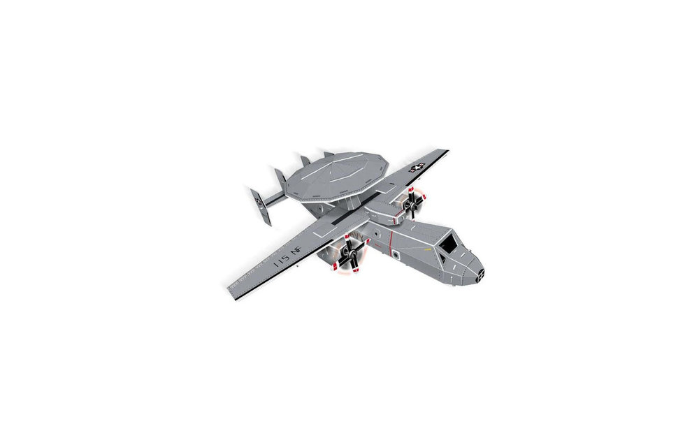 E2C Hawkeye Plane 3D Puzzle 84 pieces
